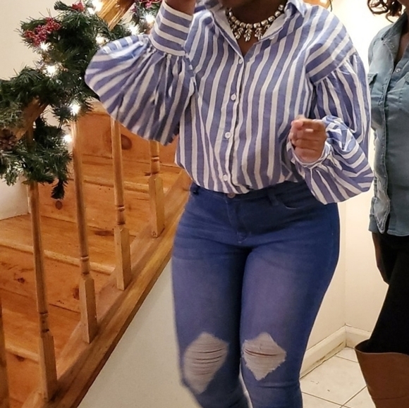 Button Up Blouse - Picture 3 of 3